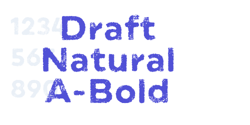Draft Natural A-Bold-font-download