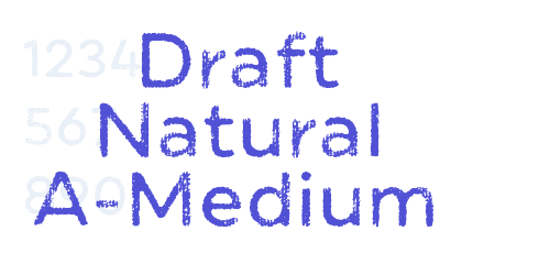 Draft Natural A-Medium-font-download