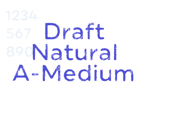 Draft Natural A-Medium