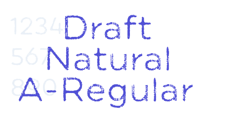 Draft Natural A-Regular-font-download