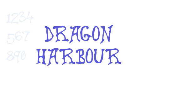 Dragon Harbour font