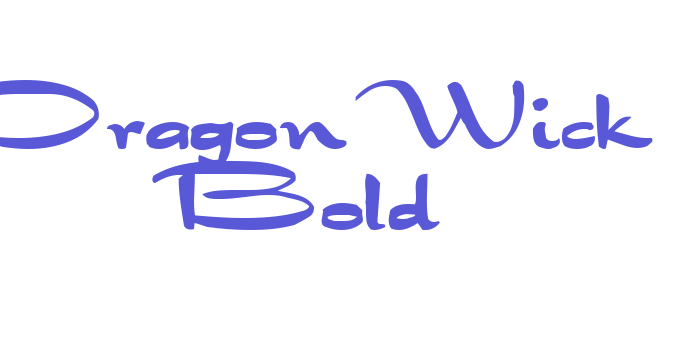 DragonWick Bold Font Download