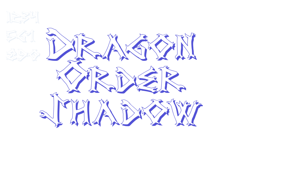 Dragon Order Shadow-font-download