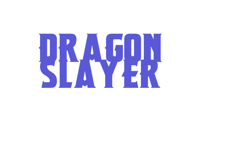 Dragon Slayer Font Download