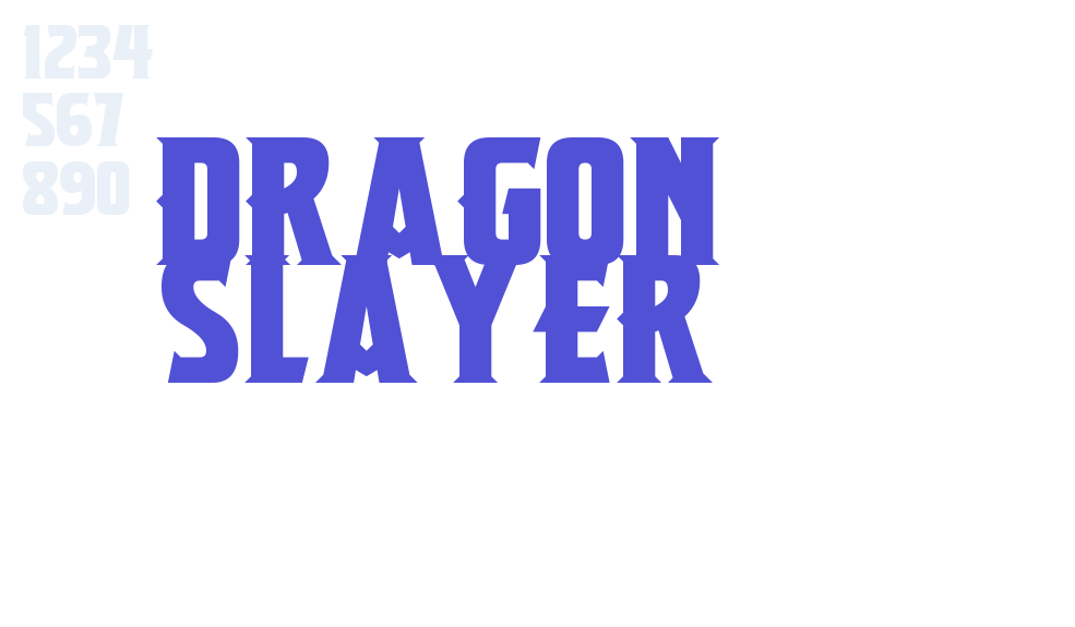 Dragon Slayer-font-download