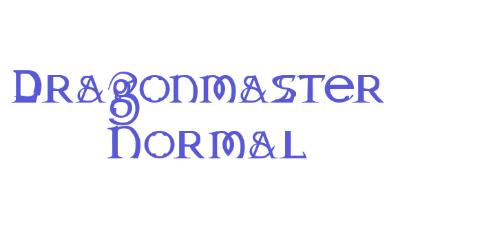 Dragonmaster  Normal Font Download