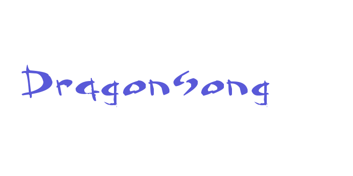 Dragonsong Font Download