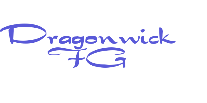 Dragonwick FG Font Download