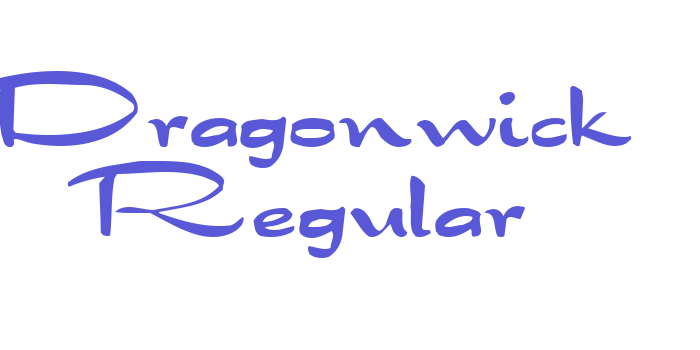 Dragonwick Regular Font