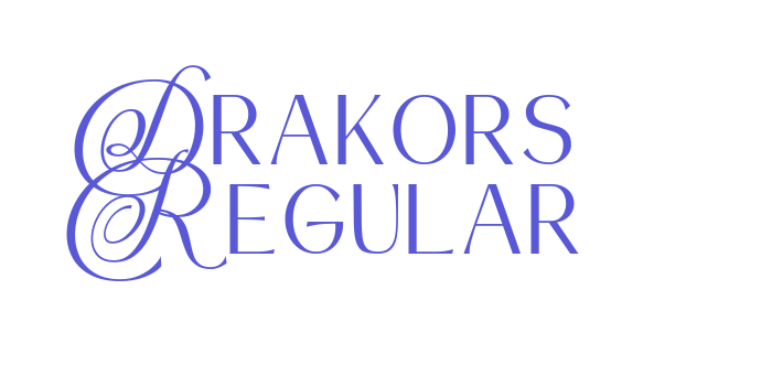 Drakors Regular Font Download