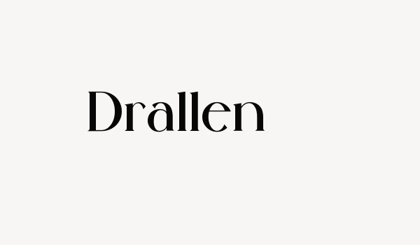 Drallen Font