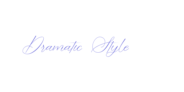 Dramatic Style Font Download