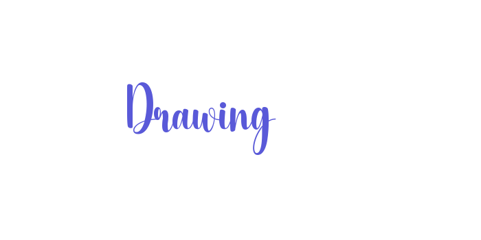 Drawing Font