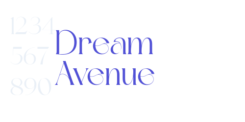 Dream Avenue-font-download