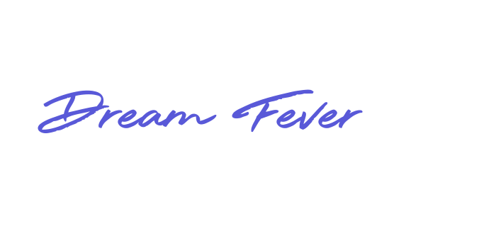 Dream Fever Font Download