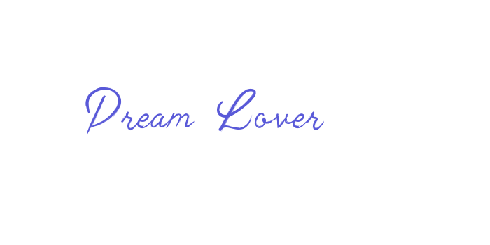 Dream Lover Font