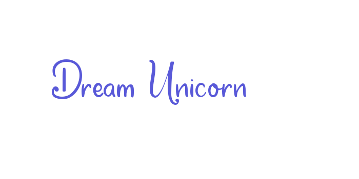 Dream Unicorn Font Download