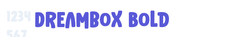 Dreambox Bold font