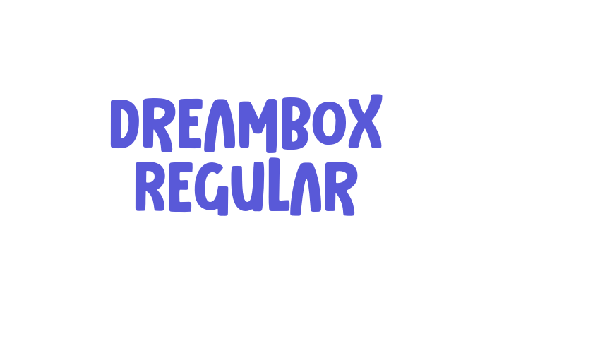 Dreambox Regular Font