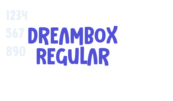 Dreambox Regular font download