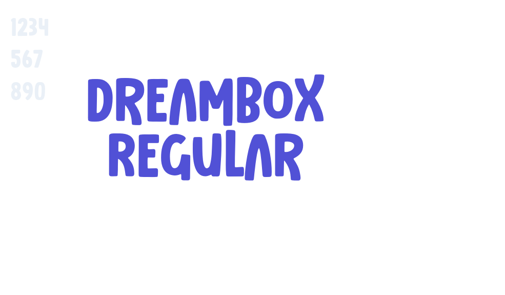 Dreambox Regular-font-download