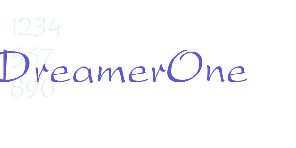 DreamerOne font free