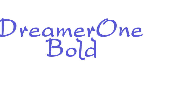 DreamerOne Bold Font Download