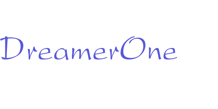 DreamerOne Font Download