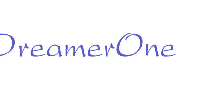 DreamerOne Font