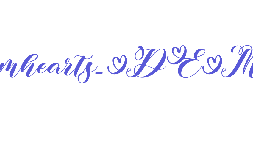 Dreamhearts_DEMO Font