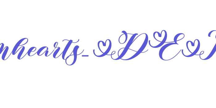 Dreamhearts_DEMO Font Download