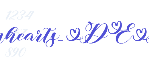 Dreamhearts_DEMO-font-download