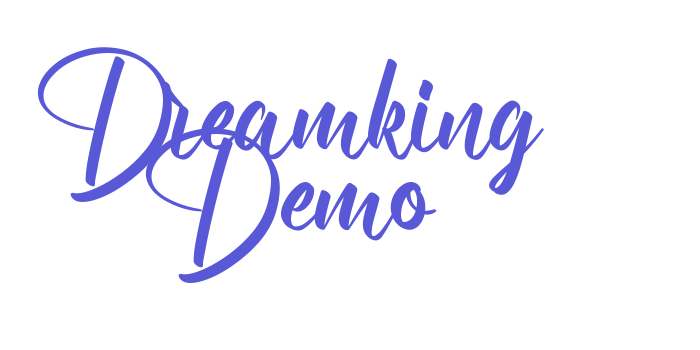 Dreamking Demo Font Download