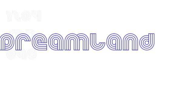 Dreamland font free