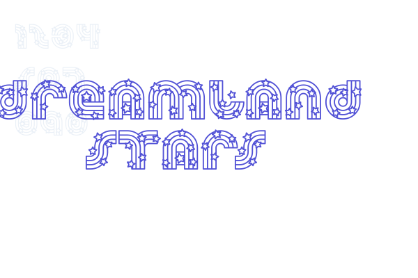 Dreamland Stars Font Download