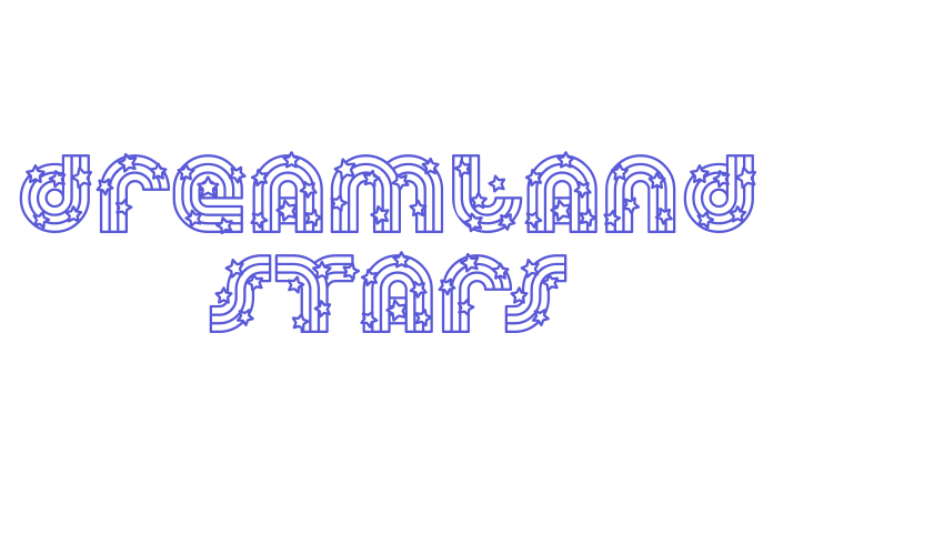 Dreamland Stars Font Download