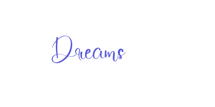 Dreams Font Download