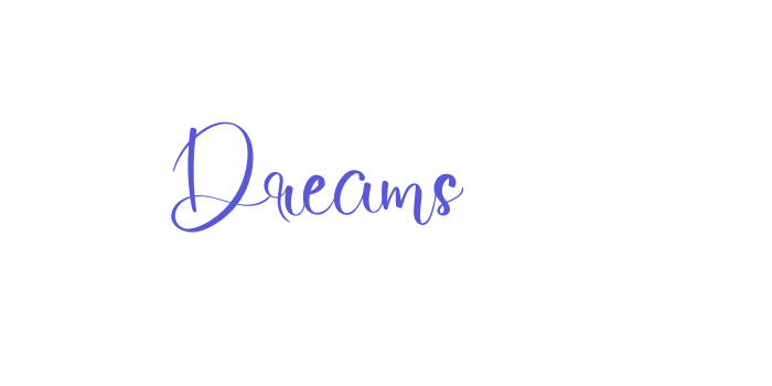 Dreams Font