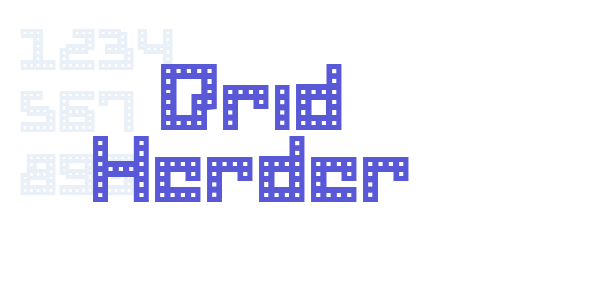 Drid Herder font