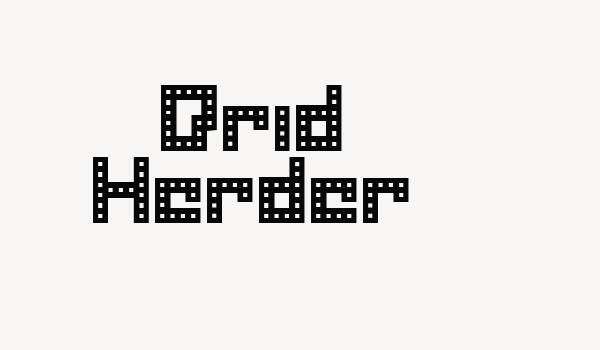 Drid Herder Font