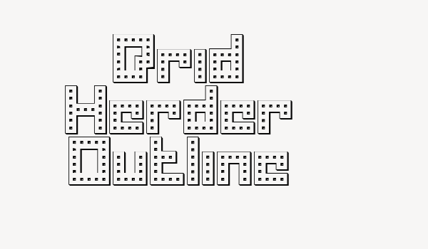 Drid Herder Outline Font