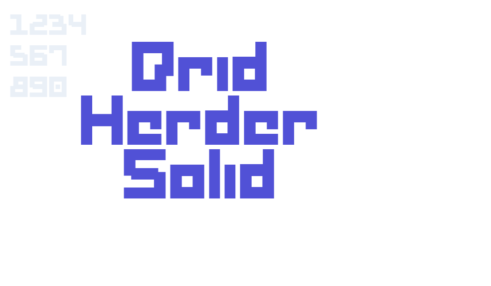 Drid Herder Solid-font-download