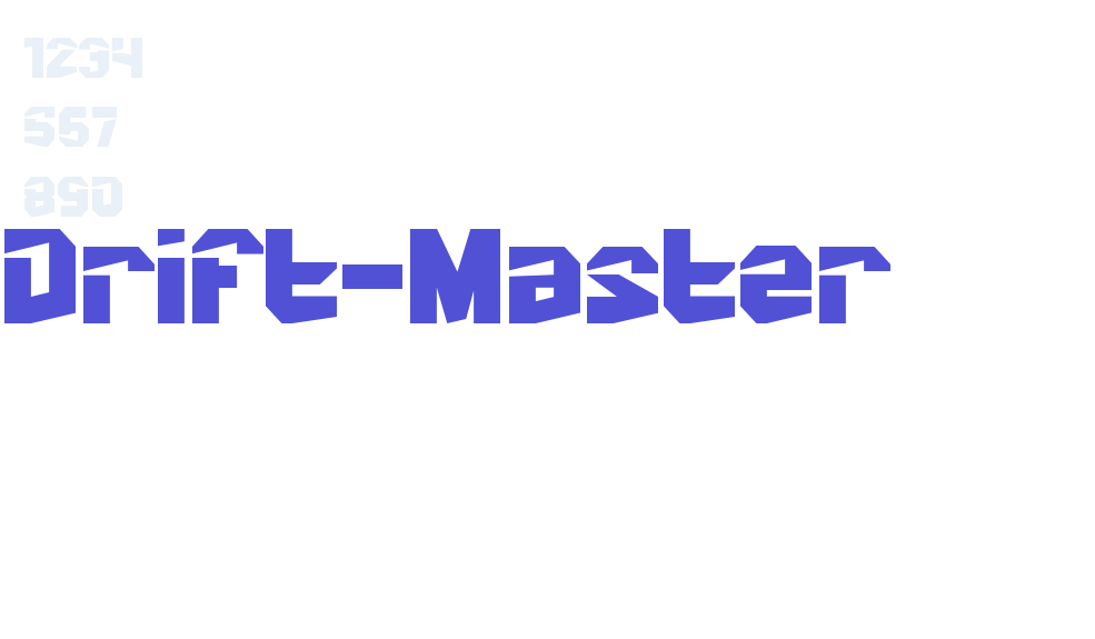 Drift-Master-font-download