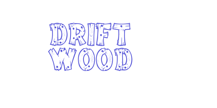 Drift Wood Font Download