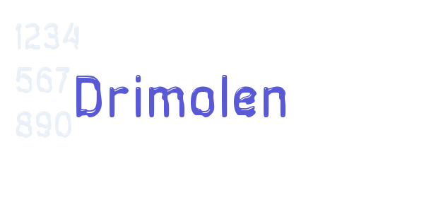 Drimolen font free