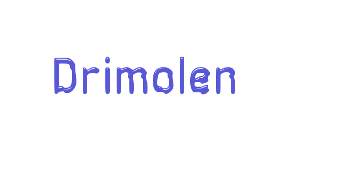 Drimolen Font