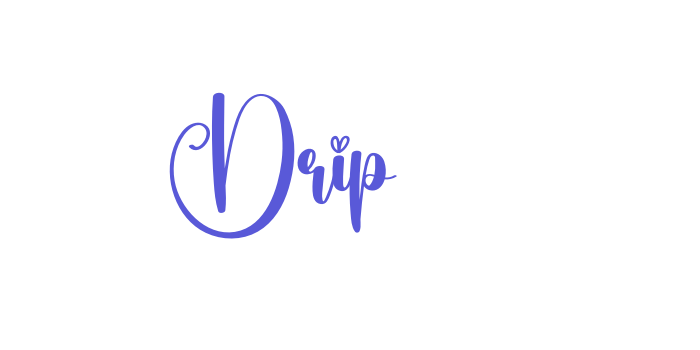 Drip Font Download