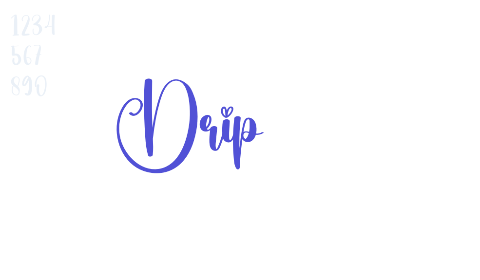 Drip-font-download