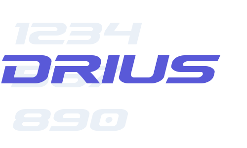 Drius Font