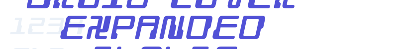 Droid Lover Expanded Italic-font